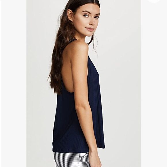 Splendid Women's Sleeveless Racerback Tank Shirt Top size small - Picture 6 of 16